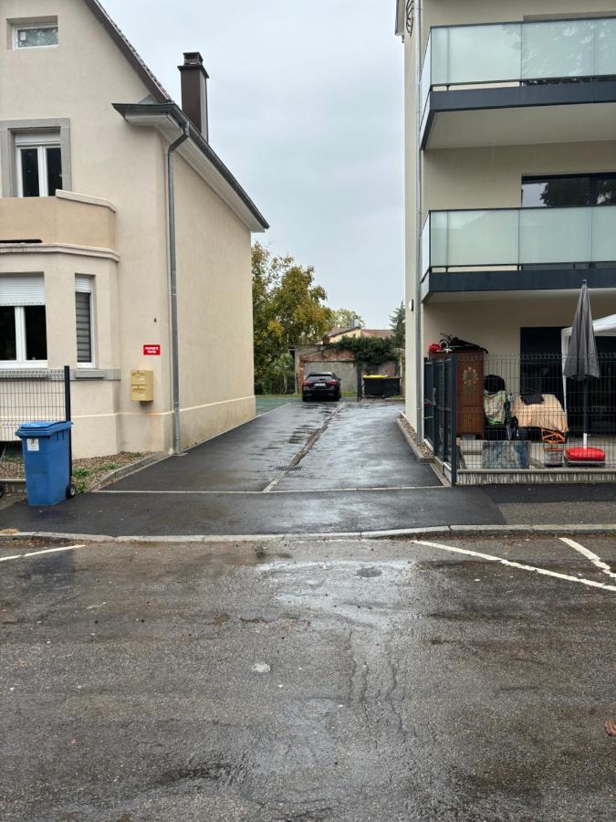 Appartement + Parking + Terrasse Mulhouse Eksteriør bilde